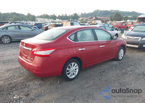 2013 Nissan Sentra S из США, поврежденный, VIN 3N1AB7APXDL747166